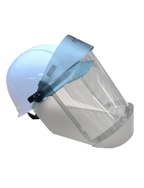 TCG Arc Flash Face Shield w/hard hat, (Cat 2, 12 cal)